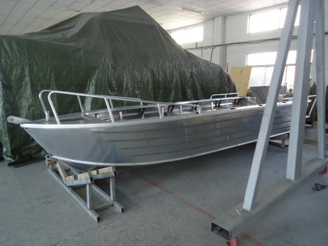 Barcos de pesca de aluminio de encargo profesionales los 5.2m con la cabina del Cuddy